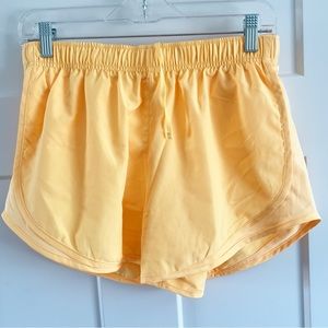 Nike Orange Tempo Dri-Fit Shorts